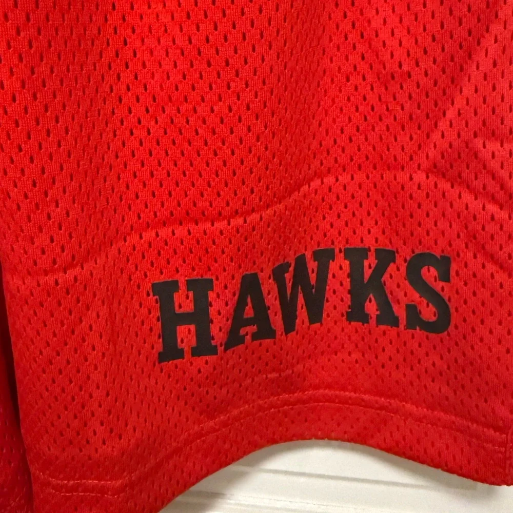 NWT NBA Nike Men’s L Red Atlanta Hawks Basketball Shorts